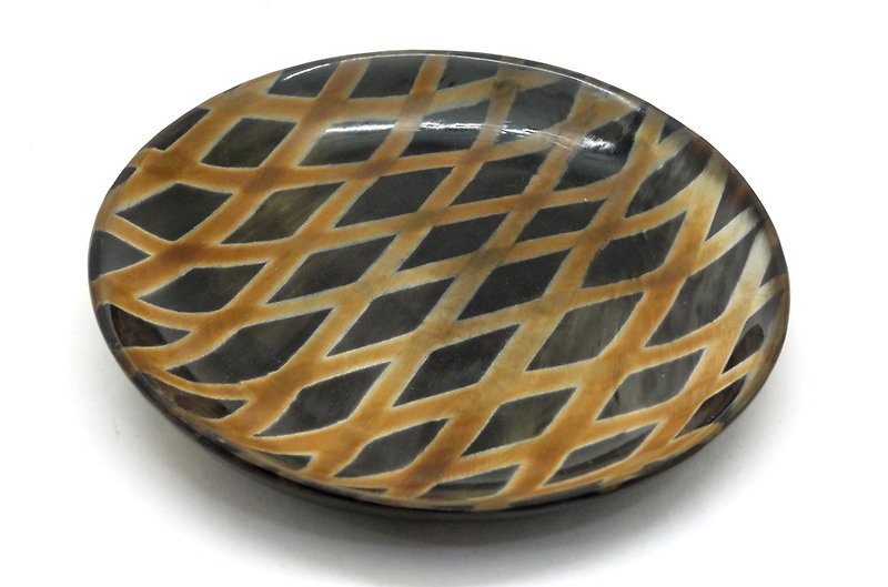 Horns platter _ _ orbit fair trade - Small Plates & Saucers - Other Materials Brown