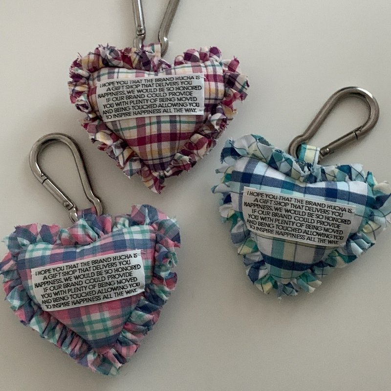 hucha love keyring - Keychains - Cotton & Hemp Multicolor