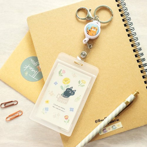三瑩文具 好事生活 x 柴之助 / 360伸縮證件卡夾套組 - 直式 (4圖)