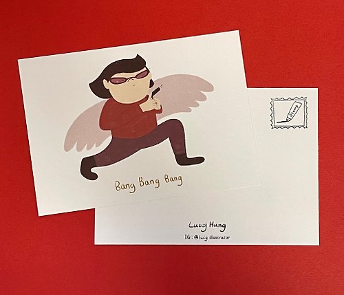 Lucy Hung Illustrator 特務 Bang Bang Bang