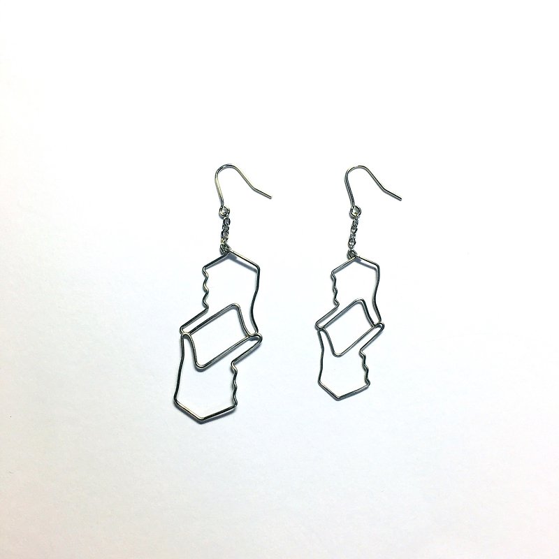 Frame for one ear - Earrings & Clip-ons - Copper & Brass Multicolor