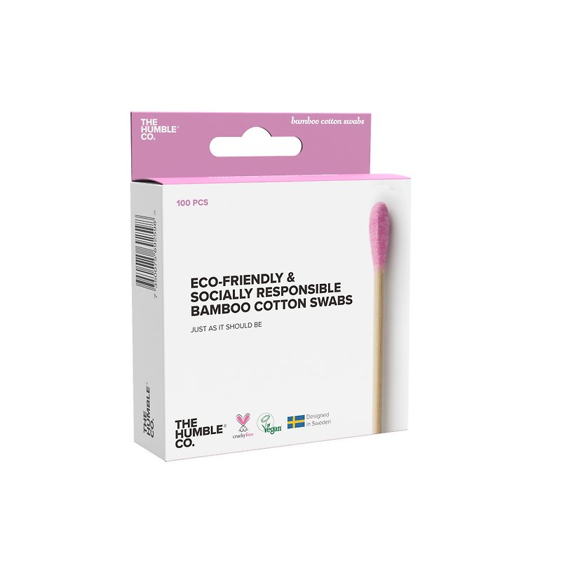 cotton swabs - purple 100-pack - Other - Bamboo Pink