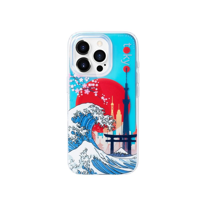 cas:pace 25A/W 浮世錯亂 磁吸手機殼 - 手機殼/手機套 - 矽膠 