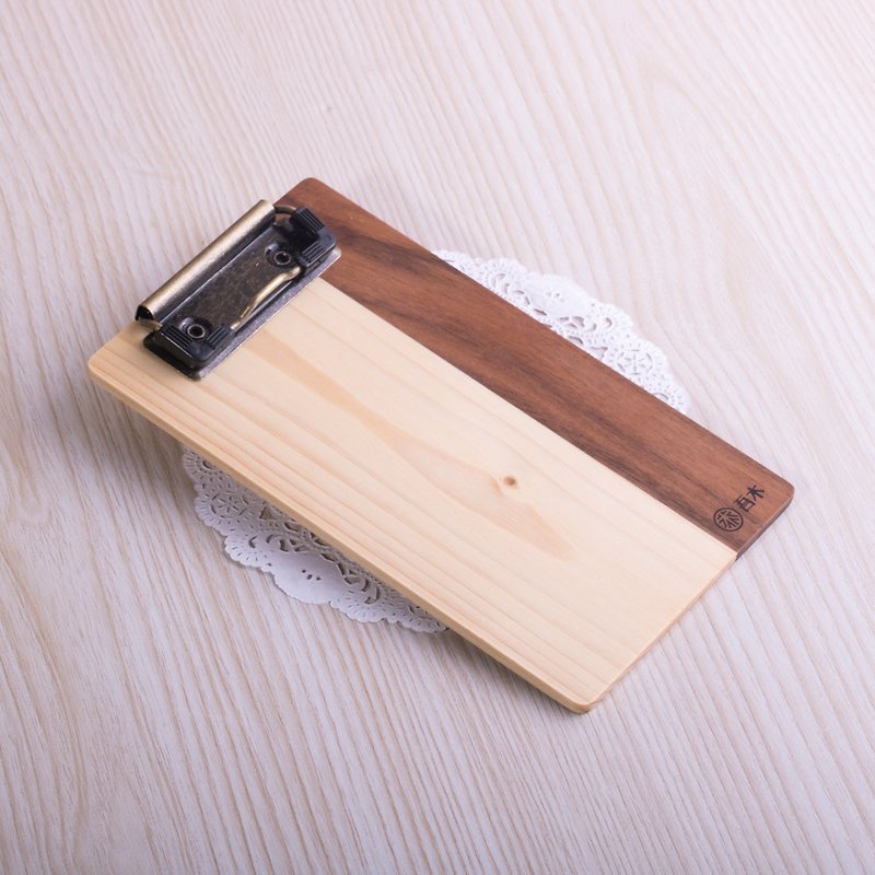 [Bill Folder] Handmade custom gift writing board file folder - แฟ้ม - ไม้ 