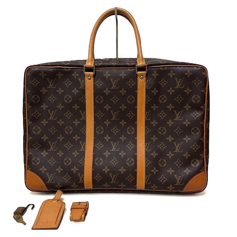 本物 Louis Vuitton ルイヴィトン シリウス45 ボストンバッグ モノグラム PVC レザー M41408 中古 - 其他 - 其他材質 咖啡色