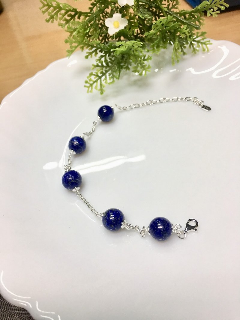 Stone Bracelets Blue - Natural Lapis Lazuli Bracelet