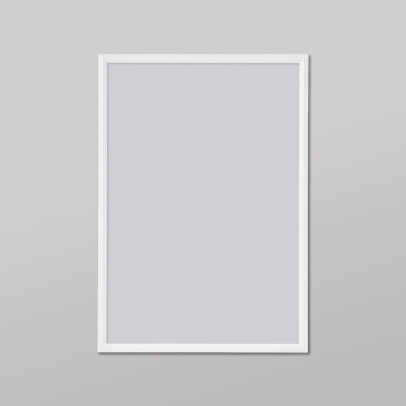加印紙卡 / 加購細相框 (繪製費另計) - 似顏繪/客製畫像 - 紙 白色