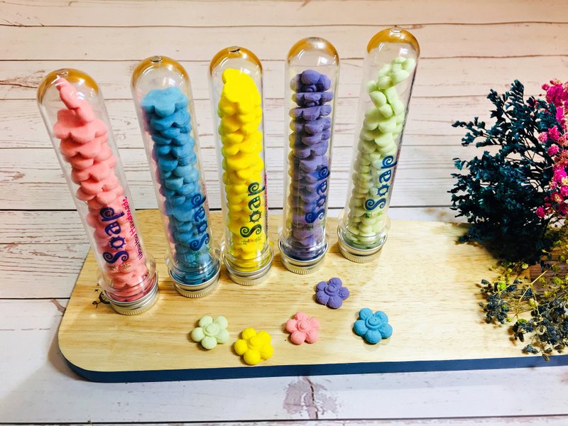 隨行皂∣ 植萃‧蠶絲-龐克拈花軟皂 - 番梘/手工皂/肥皂 - 環保材質 