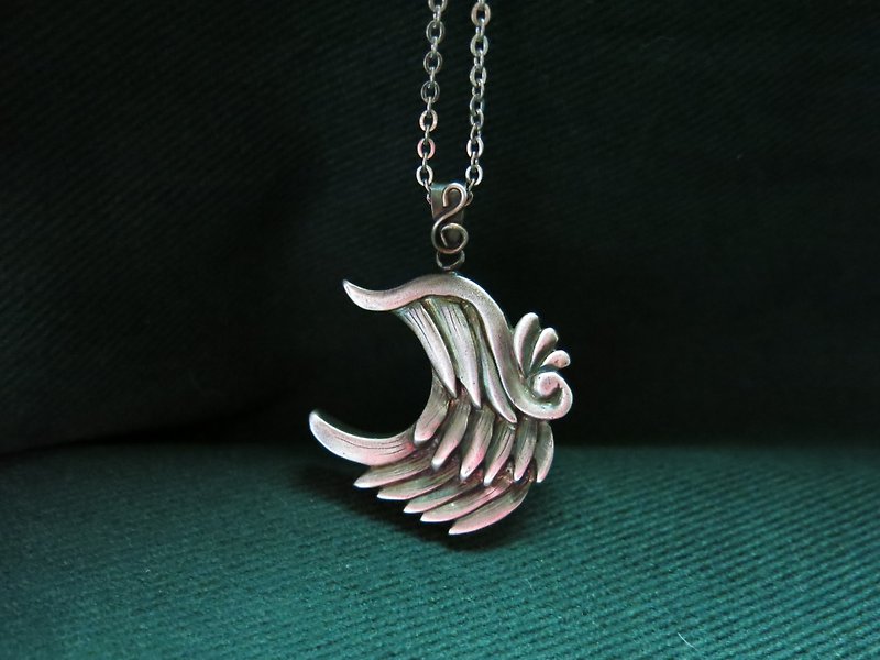 Take these wings to you - Necklaces - Sterling Silver Silver