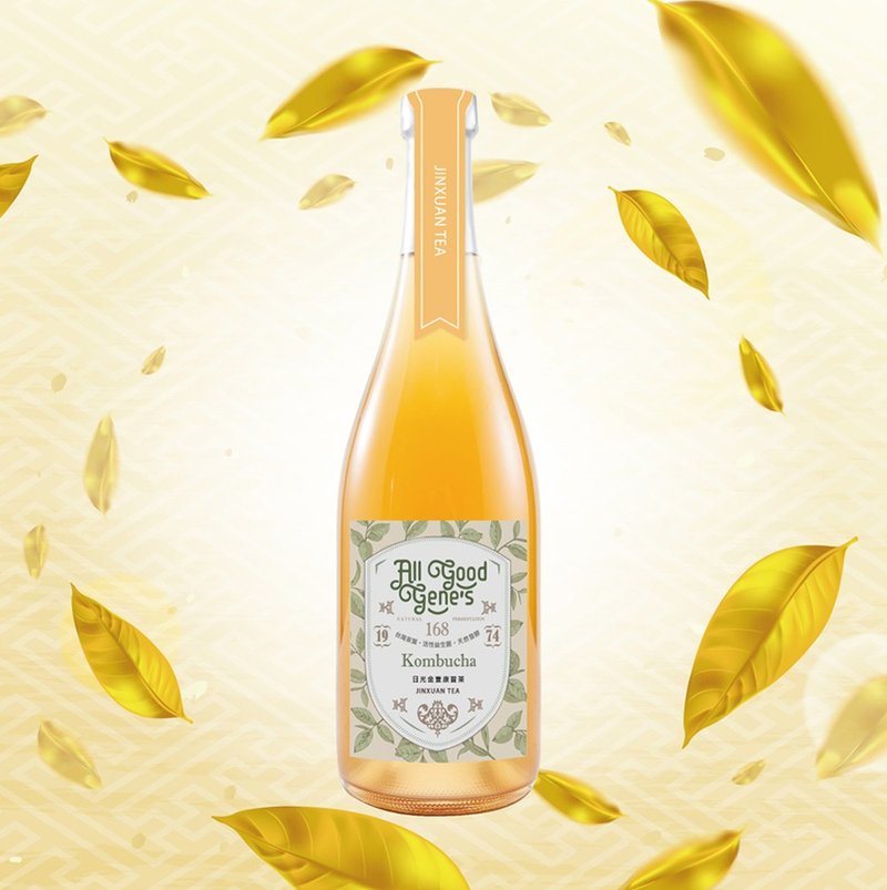 All Good Gene's Kombucha JinXuan Tea 750ml - 健康食品・サプリメント - 食材 