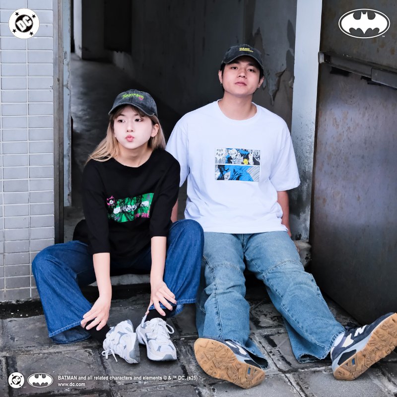 【BATMAN蝙蝠俠】水洗老帽 - 帽子 - 其他材質 
