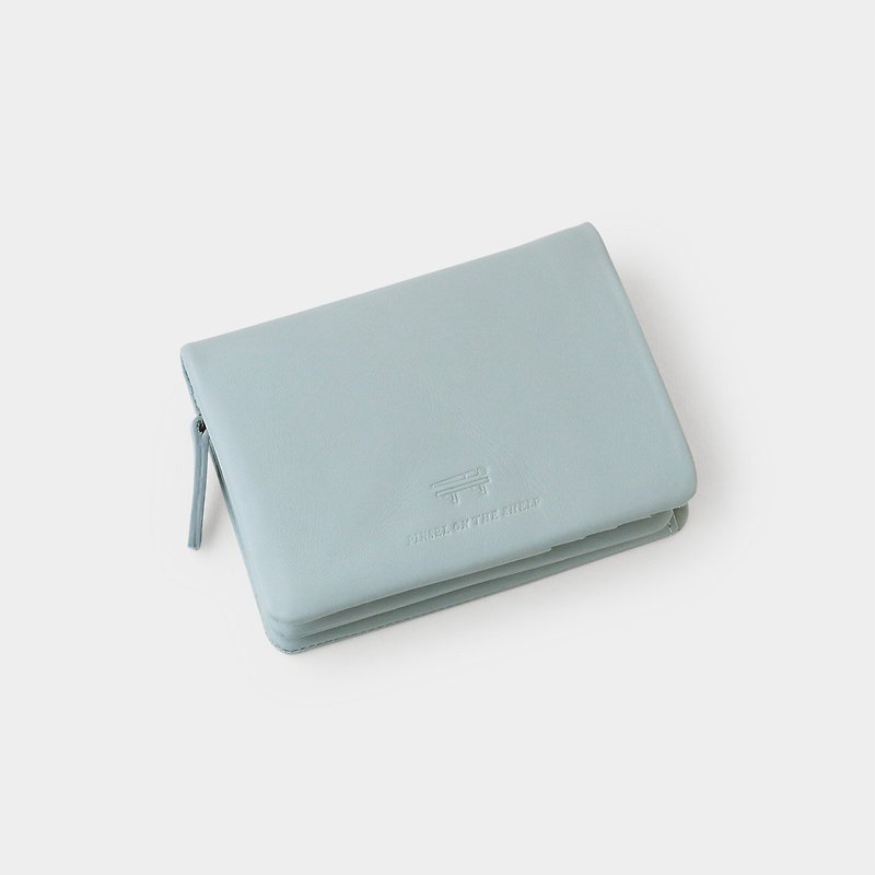 pinsel wallet : pastel blue - Wallets - Genuine Leather 