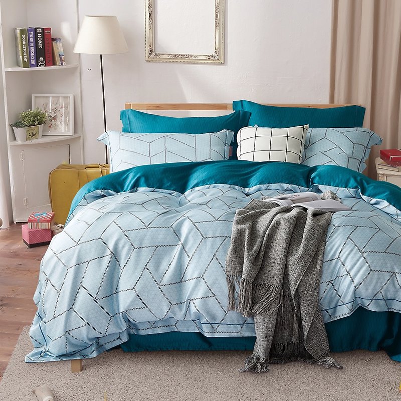YN69/Austria 100% TENCEL cool feeling 40 pure TencelTM/cotton bed bag set/cotton bedspread set - Bedding - Silk Multicolor