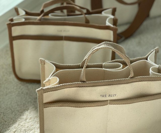 The Ally from Korea | LUNA BAG | Beige | 2ways Handbag