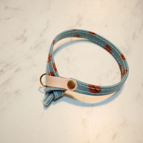 Michu Pet Collars #美珠手作 貓 項圈 豆豆先生 咖啡豆 雙面設計 可加購吊牌 贈鈴鐺