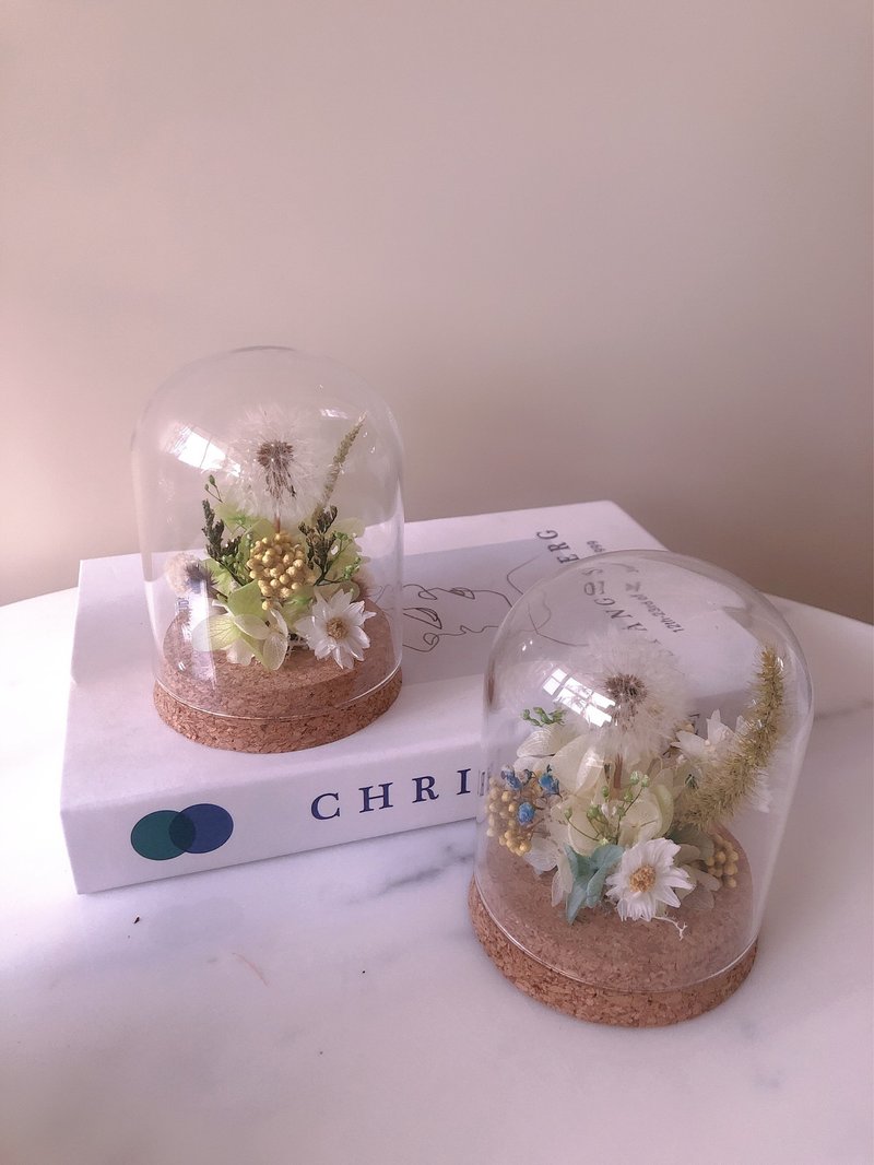 【Stay Flowers 逗留】不凋花永生蒲公英盅罩體驗課程 - 植栽/花藝 - 植物．花 
