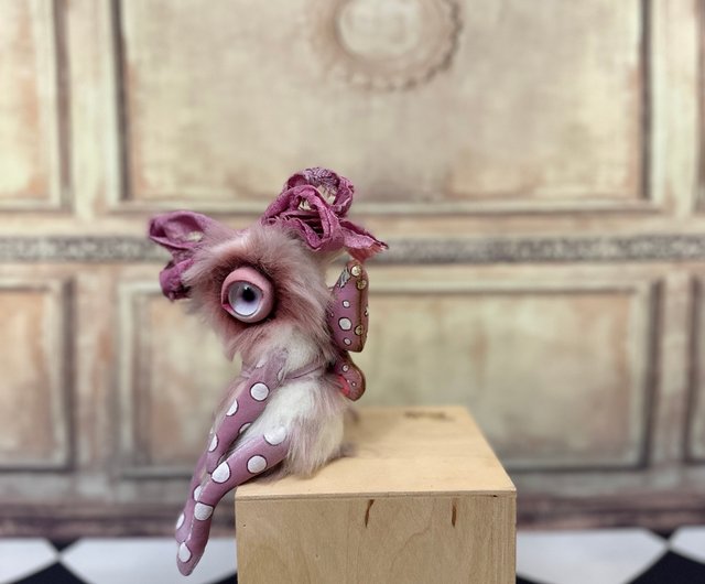 ⑪Julia Golub様 mini cyclops ひとつめちゃん - 人形