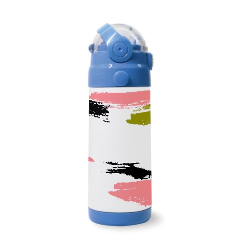 子供のストラップの魔法瓶 - 保温・保冷ボトル - ステンレススチール 
