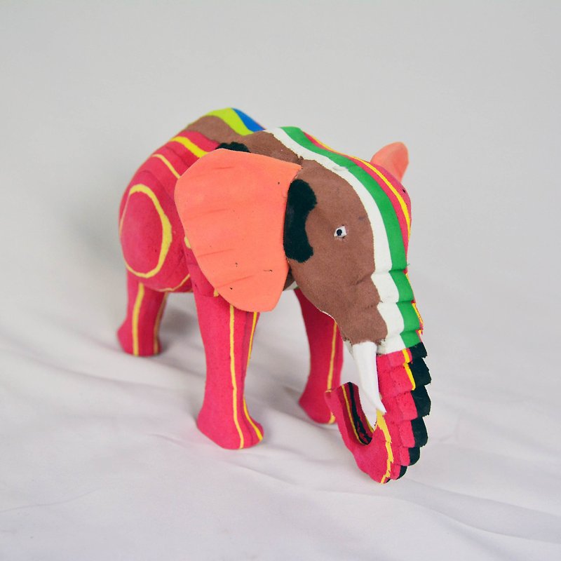 Sea waste animal _ big _ elephant _ fair trade - Kids' Toys - Other Materials Multicolor