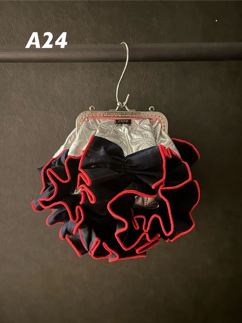 gamapara - 側背包/斜背包 - 尼龍 銀色