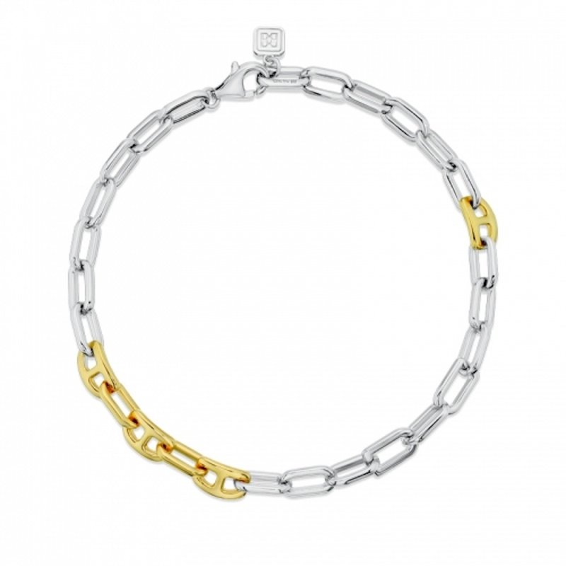 BB LINK CHAIN BRACELET - 手鍊/手環 - 純銀 金色