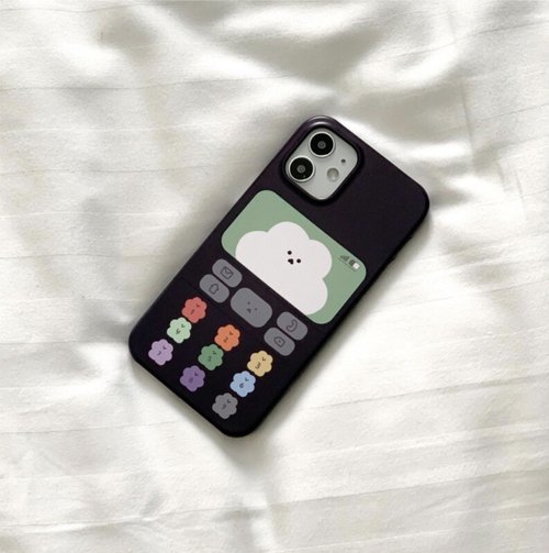 Chanibear 韓國文創 Chanibear Phone case -hard, RETRO (4ype) 訂製手機殼很結實。