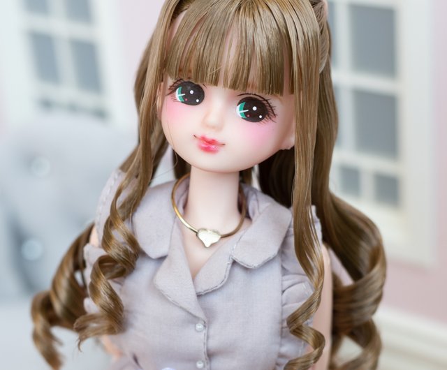 キャッスル製 リカちゃん メイクカスタム *Sophia* - ショップ *SELFISH* 人形・フィギュア - Pinkoi