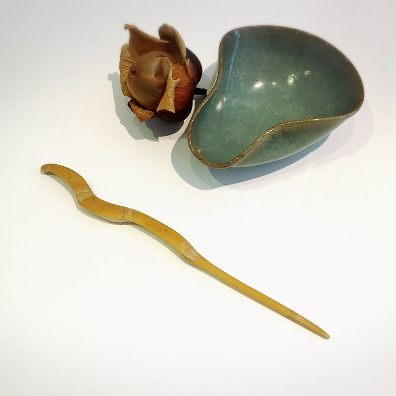 Handmade bamboo tea needle 02 - ถ้วย - ไม้ไผ่ 