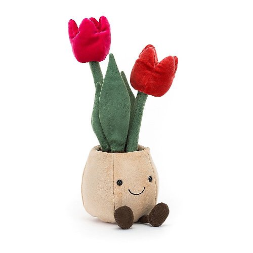 Jellycat Amuseable Tulip Pot 趣味鬱金香盆栽