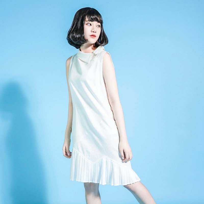 SU：MIは、ピクニックCheongguピクニック白い綿のドレスを言っ_6SF040_ - ワンピース - コットン・麻 ホワイト