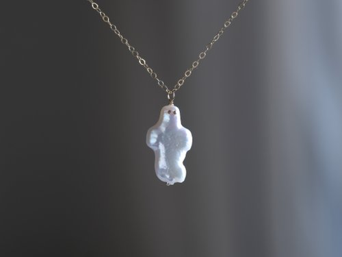 ハロウィン限定品　淡水バロックパール　ネックレス　ペンダントトップ. a ハロウィン限定品 淡水バロックパール ネックレス ペンダント