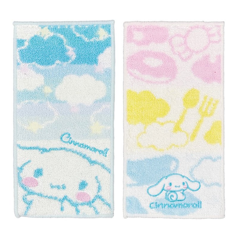日本丸真 三麗鷗 純棉刺繡口袋小毛巾 二入組 大耳狗 - 毛巾/浴巾 - 其他材質 