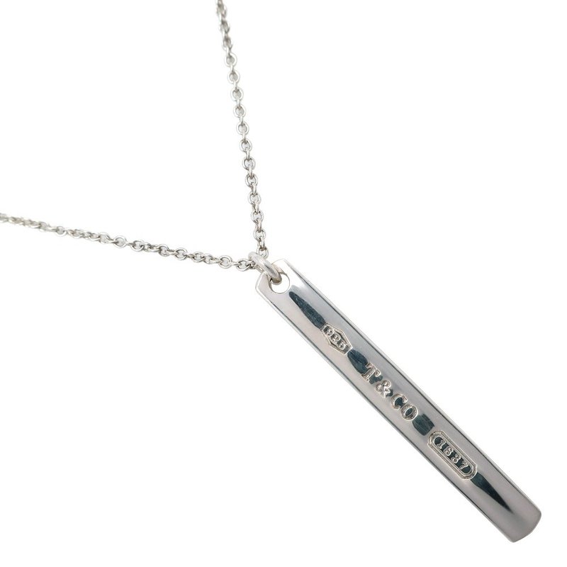 【日本直送】ティファニー TIFFANY&Co. 1837 バー ネックレス シルバー925 約2.6g レディース【中古】 - ネックレス - シルバー シルバー