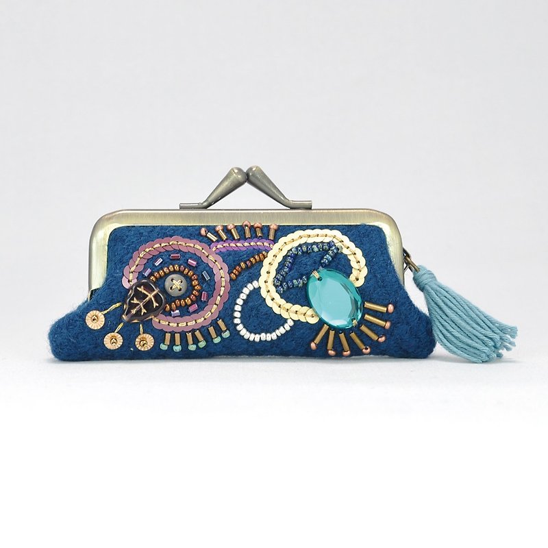 Seal · lip cream case sparkle 4 - กระเป๋าเครื่องสำอาง - พลาสติก สีน้ำเงิน