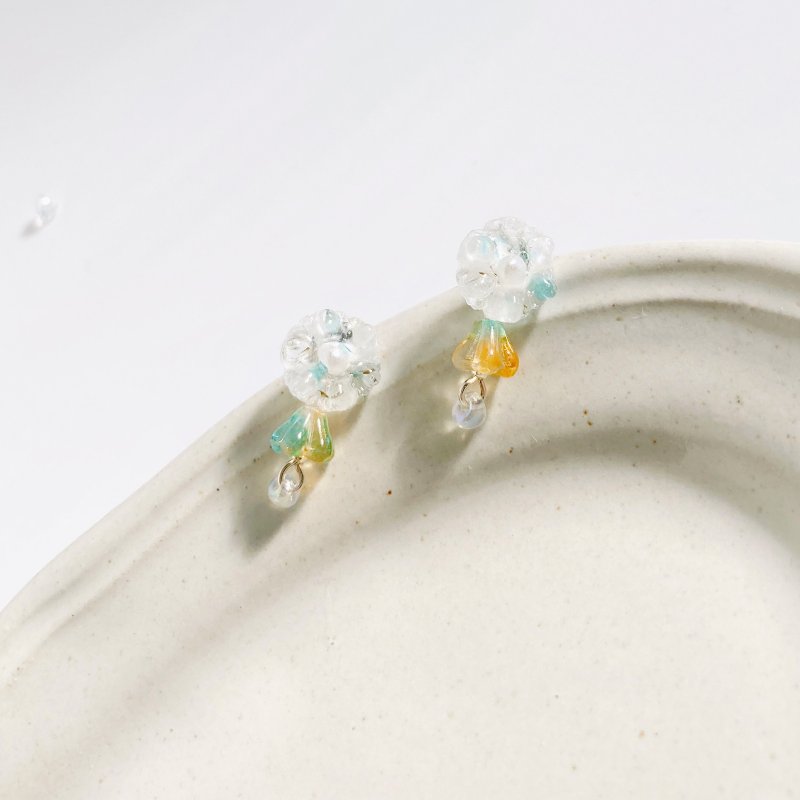 Huayang Sunny/Resin Earrings - Earrings & Clip-ons - Resin Multicolor