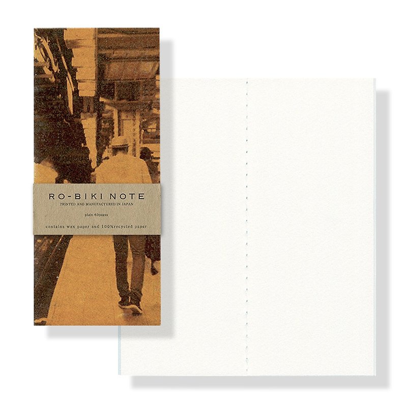 RO-BIKI NOTEBOOK New York Style The Station - สมุดบันทึก/สมุดปฏิทิน - กระดาษ สีนำ้ตาล