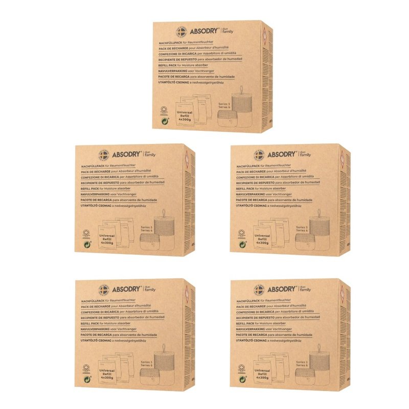 乾乾好除濕劑補充包 Refill bag 4-pack (Series 3 適用) 5盒 - 其他小家電 - 其他材質 白色