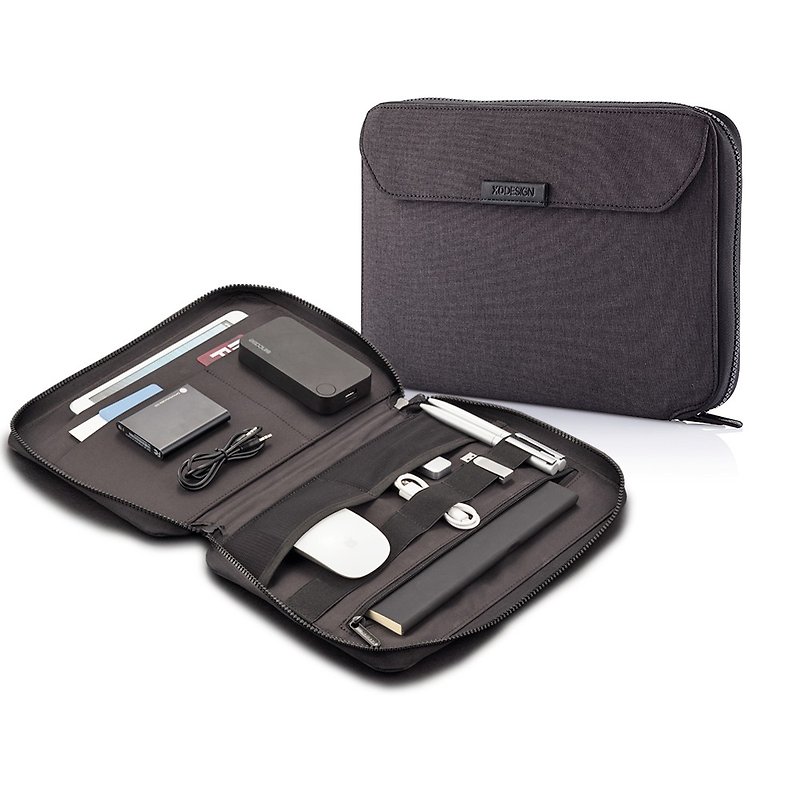 Tech Pouch Digital Accessory Storage Bag - Laptop Bags - Other Materials 