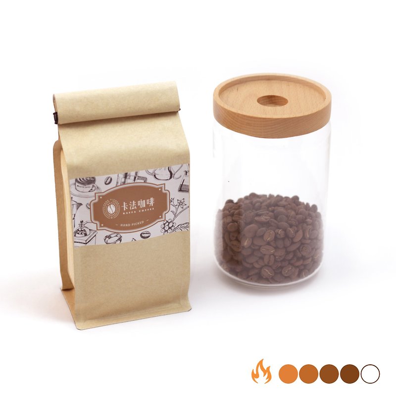 Kenya AA TOP Fine Coffee Bean / Medium Deep Baking / One lb 227g*2 - กาแฟ - อาหารสด สีนำ้ตาล