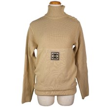 CHANEL シャネル スポーツライン サイドロゴ 03A P22075V01420 カーディガン ウール 黒 レディース【W221224928】中古 楽天市場】シャネル CHANEL スポーツライン カーディガン サイド