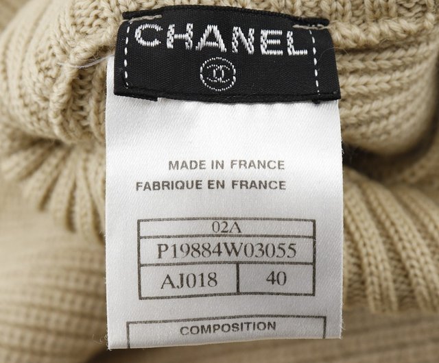 日本直送】CHANEL シャネル ハイネックセーター P19884W03055