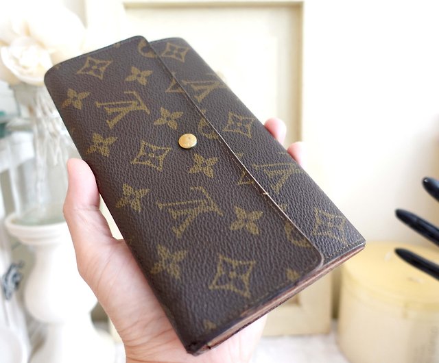 FUCKYOURBRAND LV Leather Wallet, Used in good