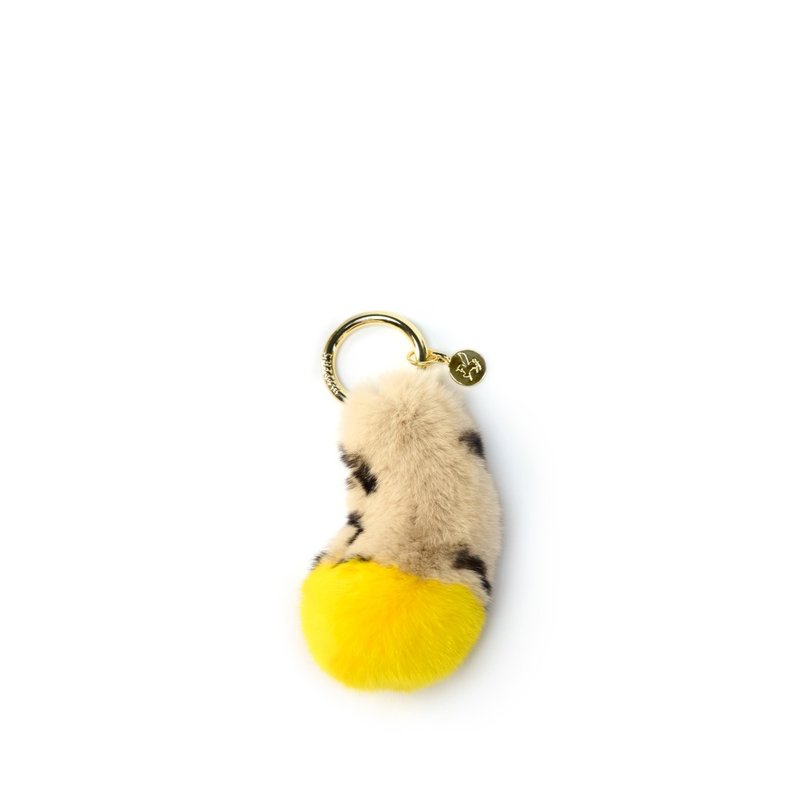 FLUFFY Ocelot Tail Pom Pom Charm - Other - Other Materials Multicolor