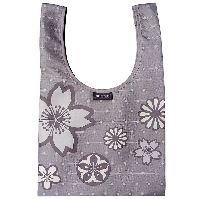 Murmur lunch bag / Royal Sakura BDB2 - กระเป๋าถือ - พลาสติก สีเทา