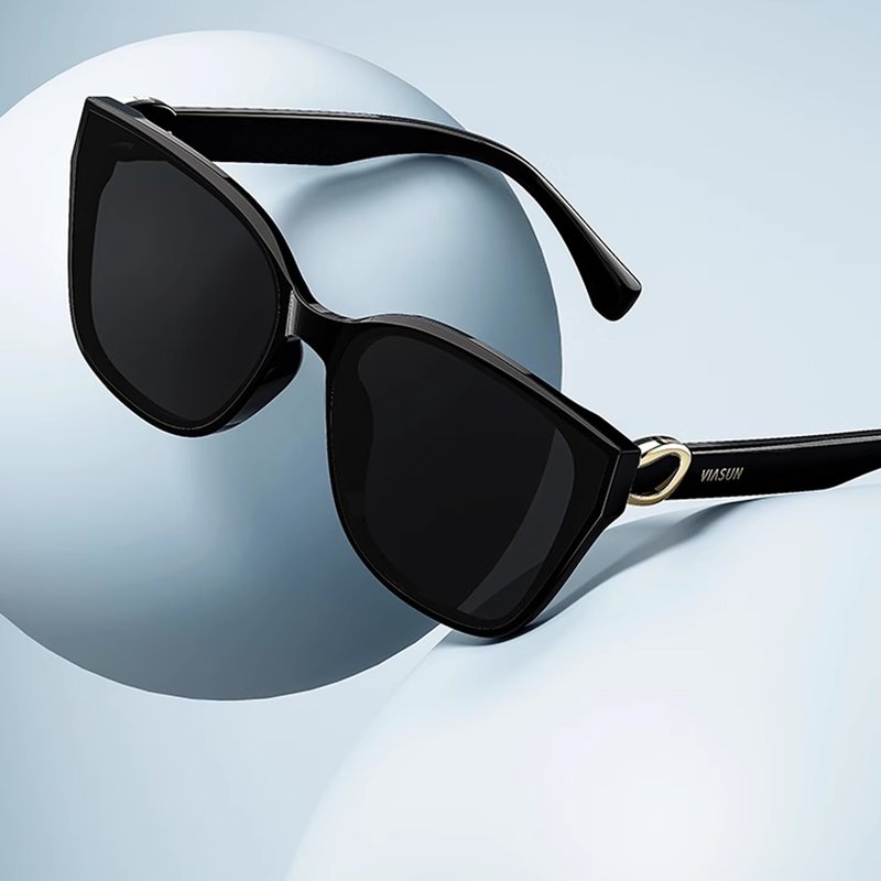 WEISHANG  薇尚 方框墨鏡2025新款女式高端太陽鏡 - 太陽眼鏡 - 其他材質 