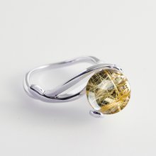 ダイヤモンドリング925スターリングシルバーのとげの木の枝長い