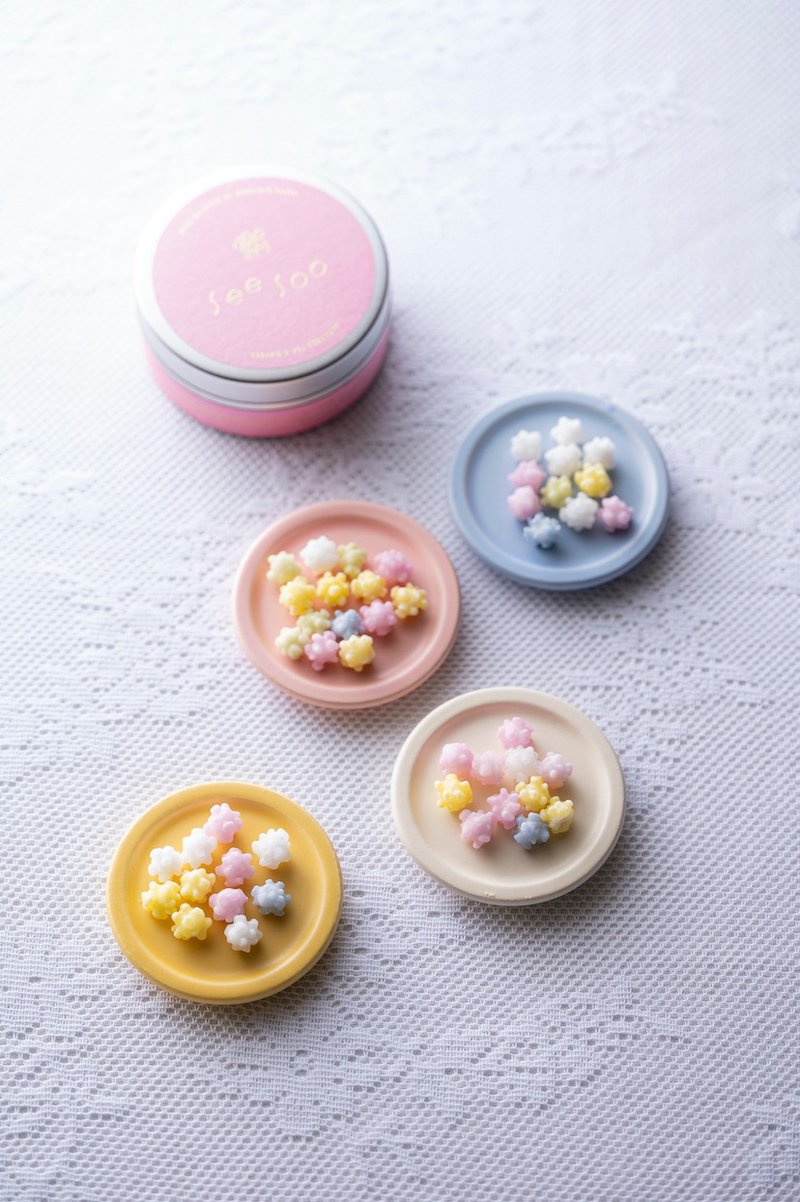 【Small sweets made of sugar】Fruit Sugar Flower - Other - Fresh Ingredients Pink