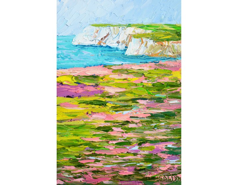 原創油畫 海洋畫 海邊畫 海景藝術 大海畫 - 插畫/繪畫/寫字 - 其他材質 多色