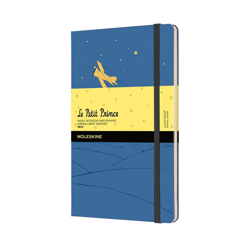 MOLESKINE 2022 限量小王子 週記 12M L 型 藍色 - 筆記本/手帳 - 紙 藍色