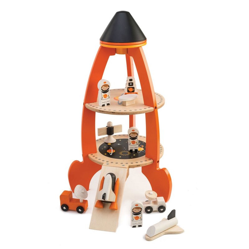 Cosmic Rocket Set - Kids' Toys - Wood 